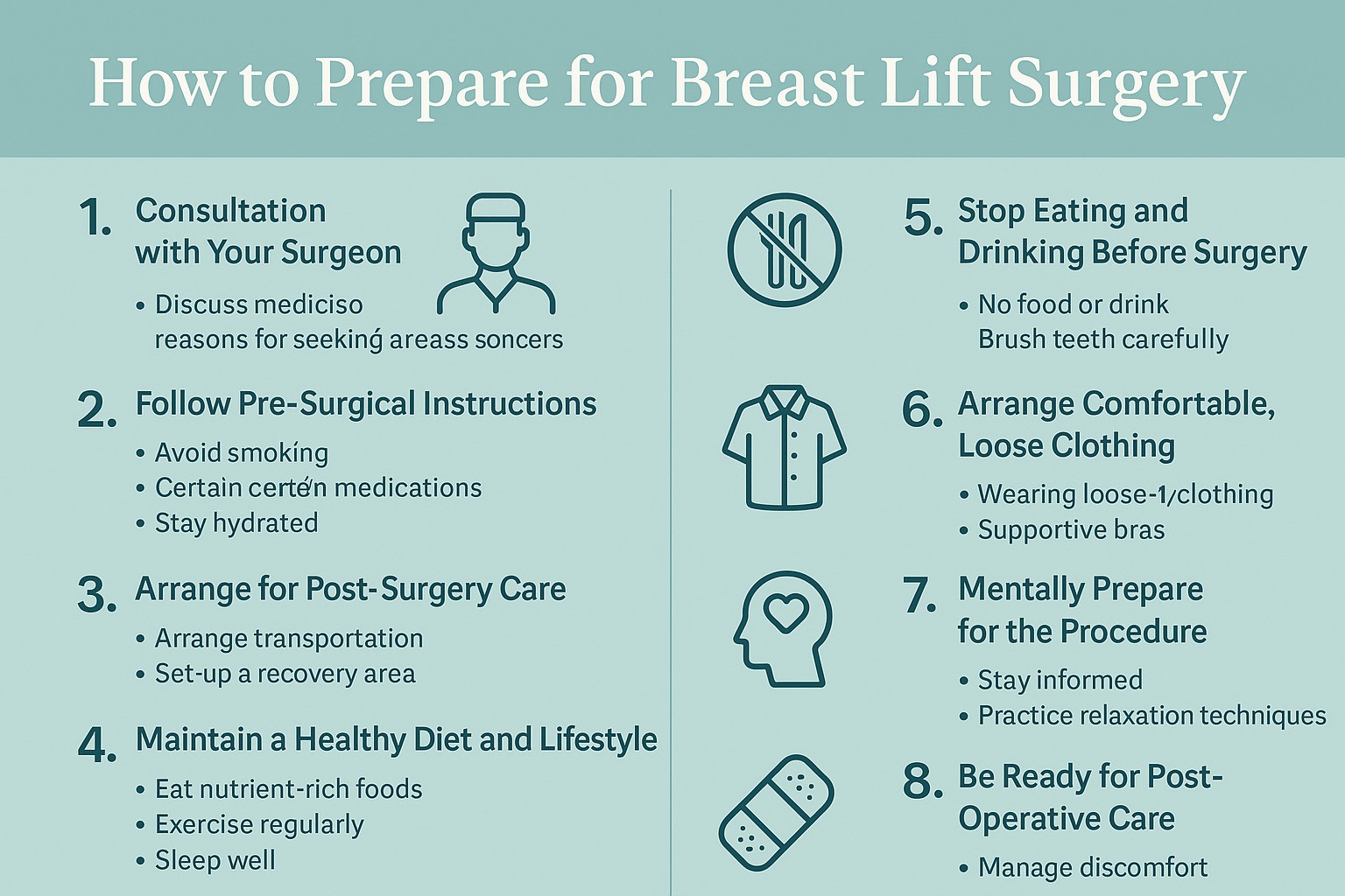 How to Prepare for Breast Lift Surgery A Step-by-Step Guide