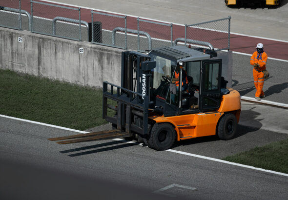 electric forklift